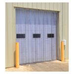 Vestil TG-800-F-H-144-144 PVC Vinyl Strip Door 1