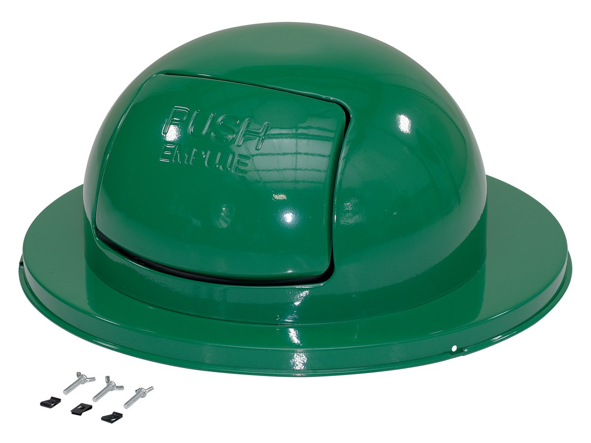 Vestil TRASH-TOP-GN Steel Waste Disposal Top 1