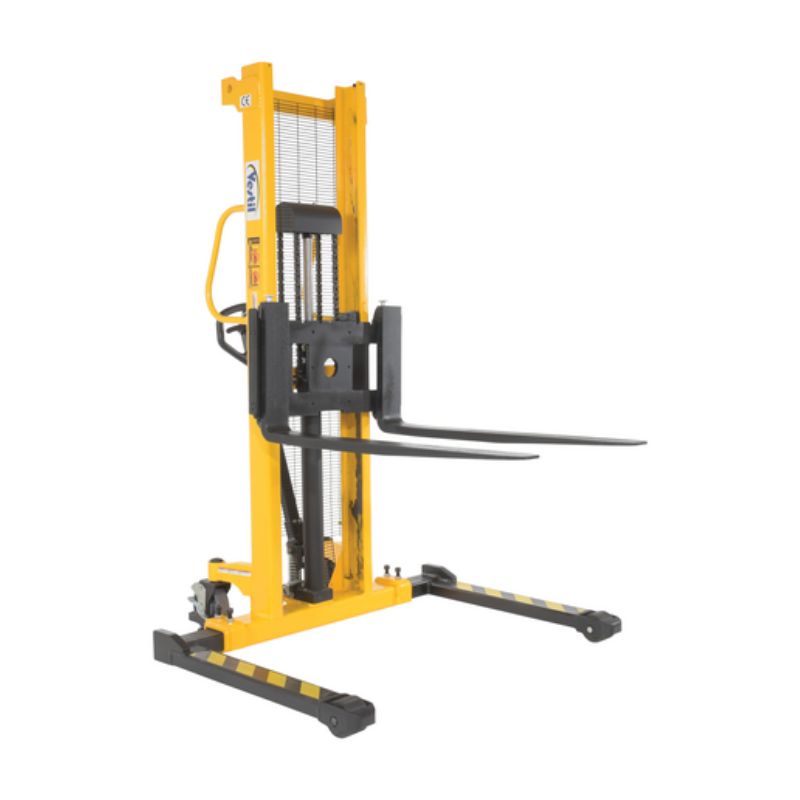 Vestil VHPS-2000-AA Steel Manual Stacker Adjustable ForksLegs