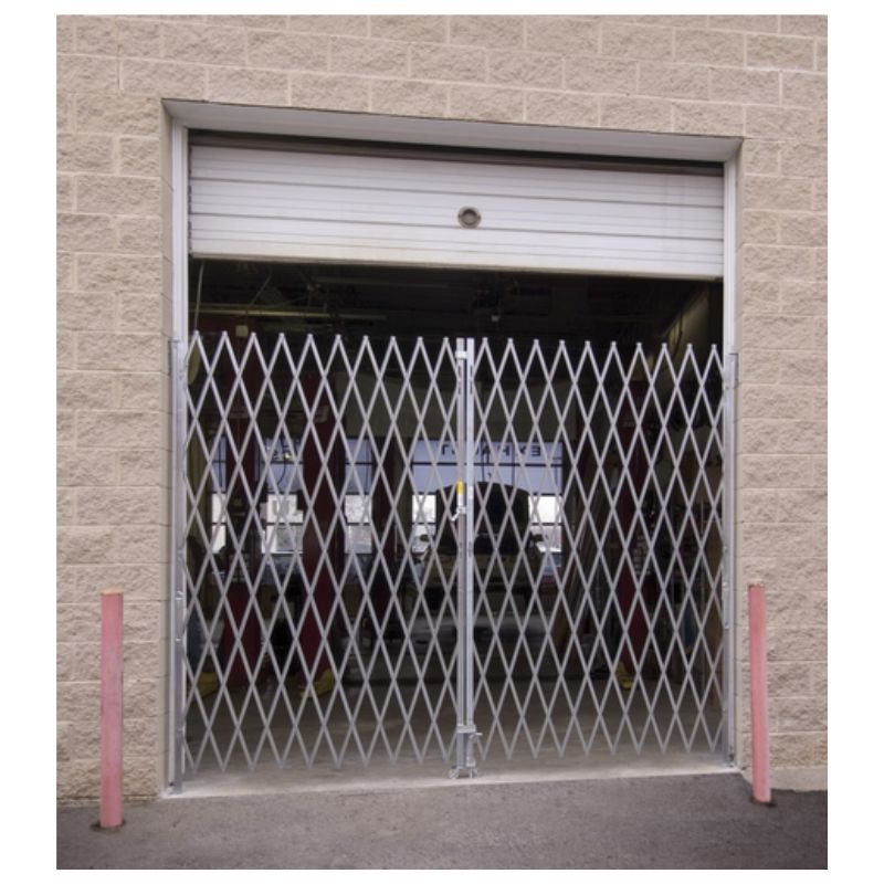 Vestil VPFG-1070 Galvanized Steel Double Fold Scissor Gate (1)