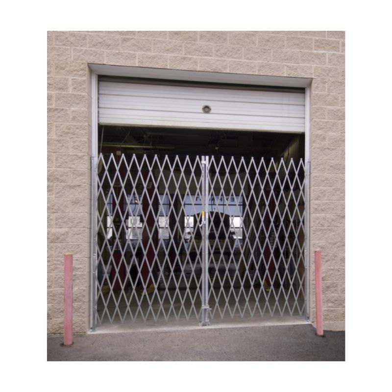 Vestil VPFG-1265 Galvanized Steel Double Fold Scissor Gate