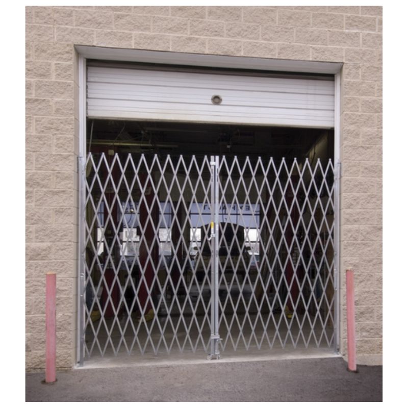Vestil VPFG-1465 Galvanized Steel Double Fold Scissor Gate (1)