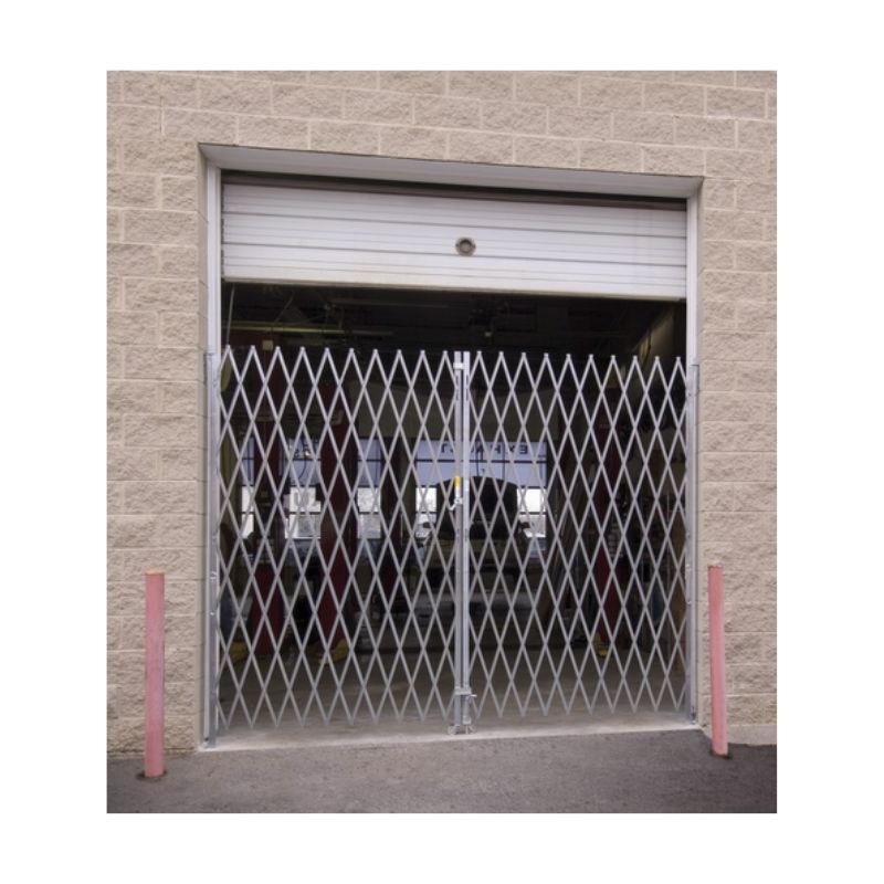 Vestil VPFG-1870 Galvanized Steel Double Fold Scissor Gate
