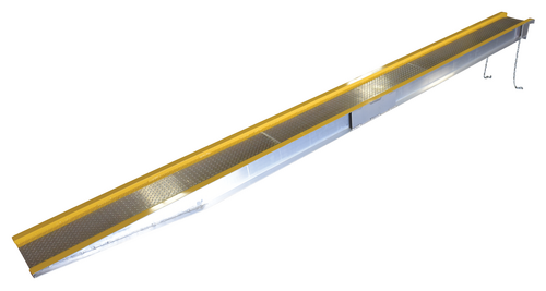 Vestil VTR-5.5-14-20 Portable Aluminum Twin Vehicle Ramp 1