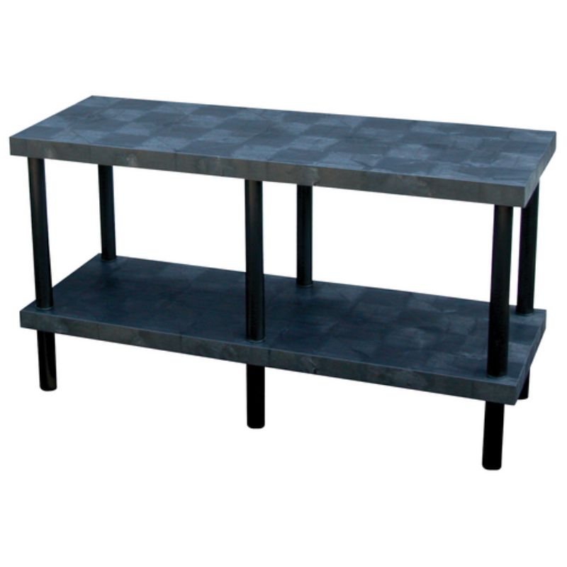 Vestil WBT-S-6624 High-Density Polyethylene Solid Work Bench Table (1)