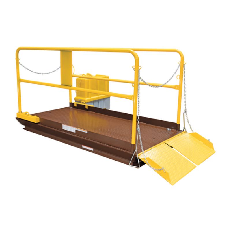 Vestil WL-100-10-68 Steel Premium Truck Scissor Dock Lift
