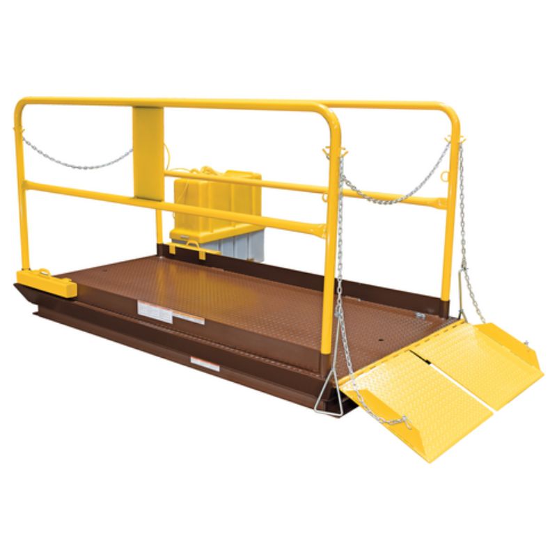 Vestil WL-100-10-812 Steel Premium Truck Scissor Dock Lift (1)