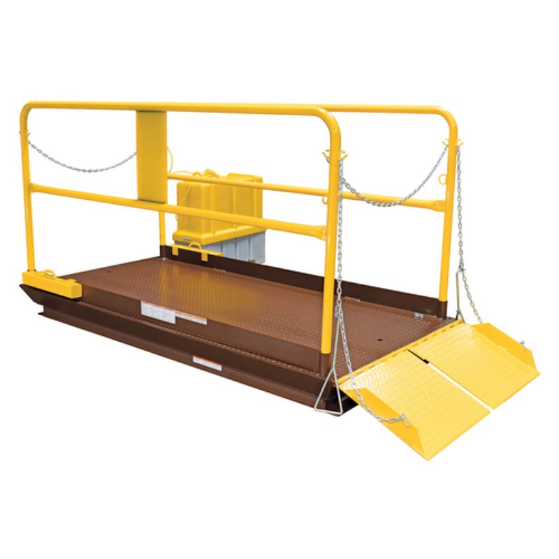 Vestil WL-100-12-78 Steel Premium Truck Scissor Dock Lift (1)