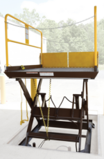 Vestil WL-100-5-68 Steel Premium Truck Scissor Dock Lift 2