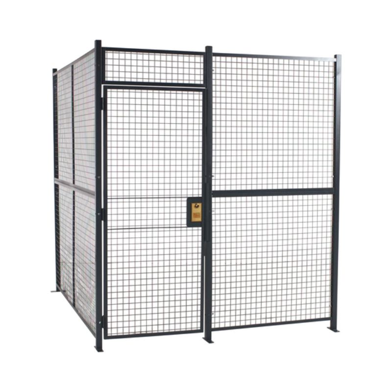 Vestil WPC-12X12-4NC Welded Wire Mesh With Hinged Door