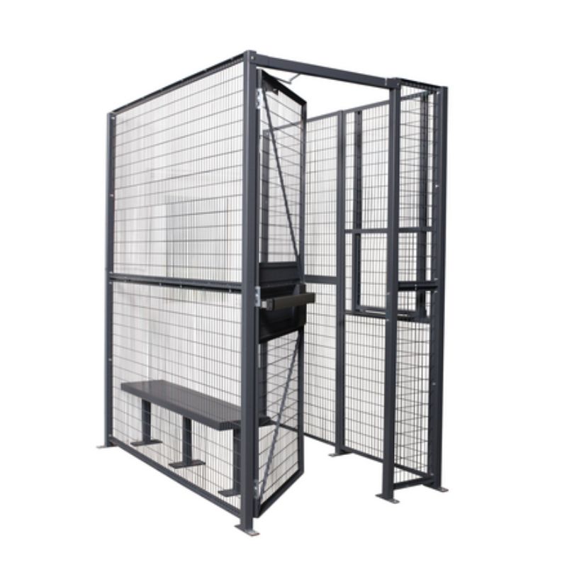 Vestil WPC-D-4X8-3 Driver-Trucker Access Cage (1)