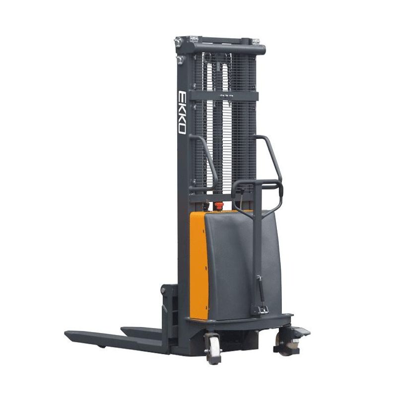 EKKO EA15C Semi-Electric Fork-Over Stacker