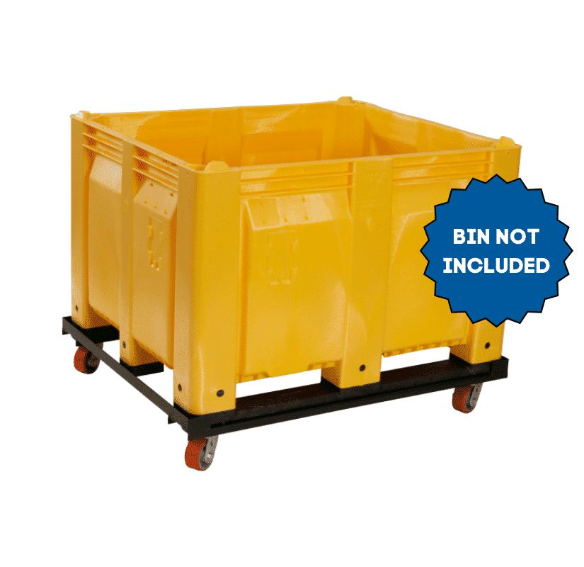 MACX Bin Cart With Caster Wheels