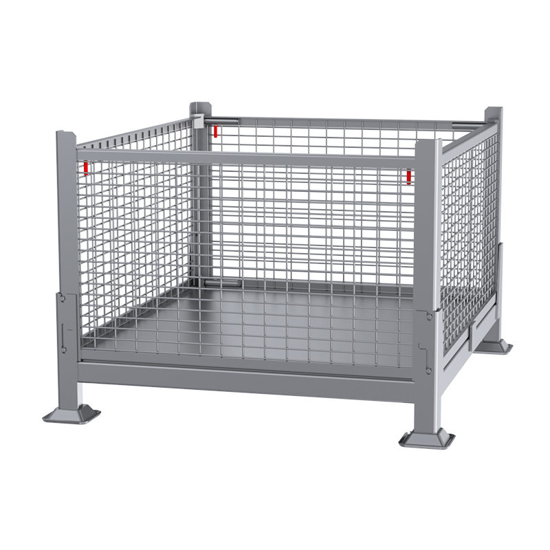 Premier Collapsible Solid Wall Wire Mesh Container