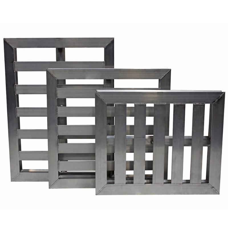 Size Comparison Aluminum Pallets