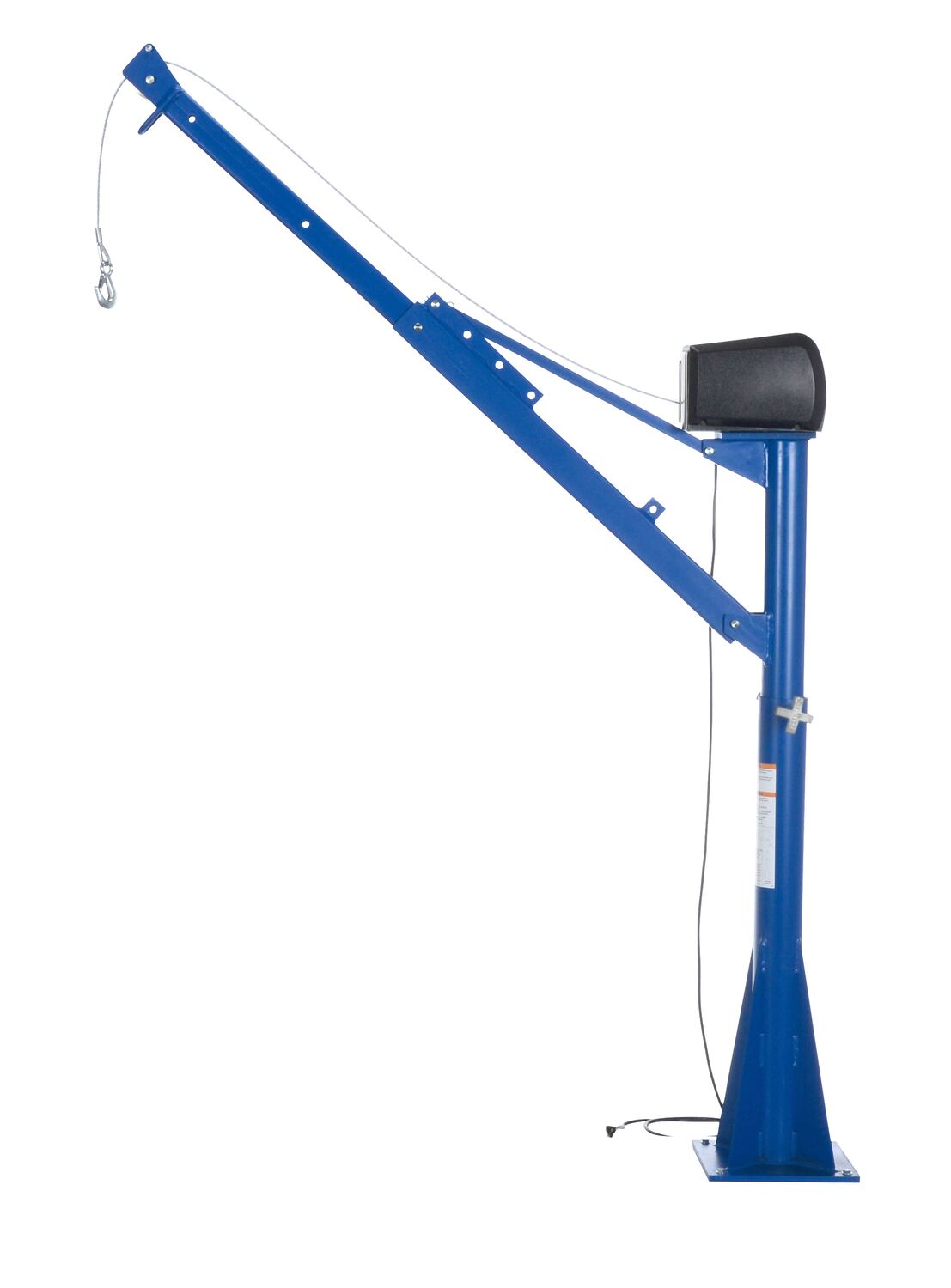 Vestil WTJ-E-15-3-AC Steel AC Powered Jib Crane 1