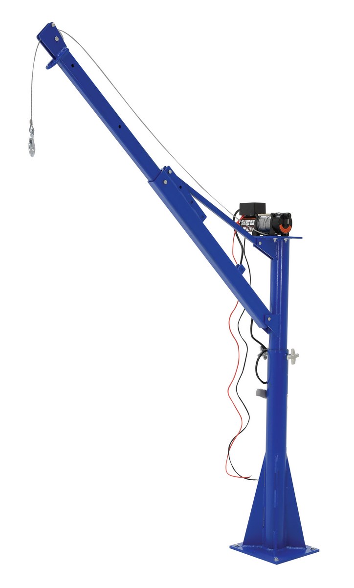 Vestil WTJ-E-15-3-DC Steel DC Powered Jib Crane 1