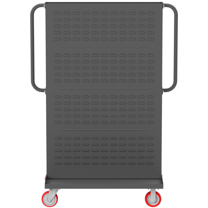 Valley Craft Gray A-Frame Bin Cart 36”x30”x62” 1,000 lbs. Side