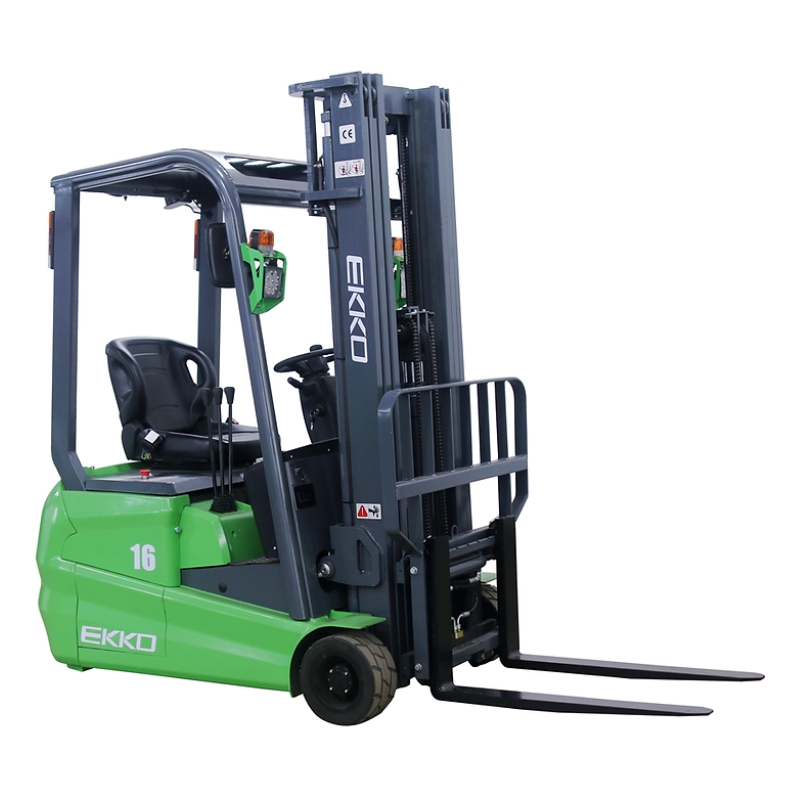 3-Wheel Lithium Forklift EK16A-189Li, 3,500 lbs. Capacity Side View