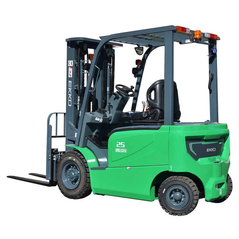 4 Wheel Electric Forklift EK25G-212Li, 5,000 lbs. Capacity