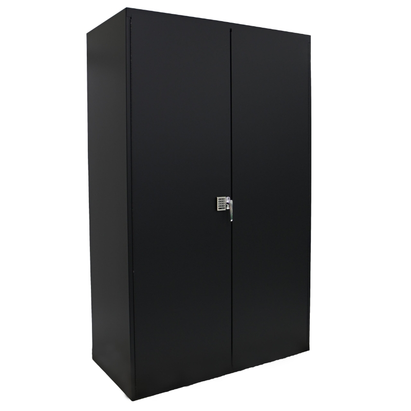 Electronic Locking Cabinet F89358BK, 36x24x78