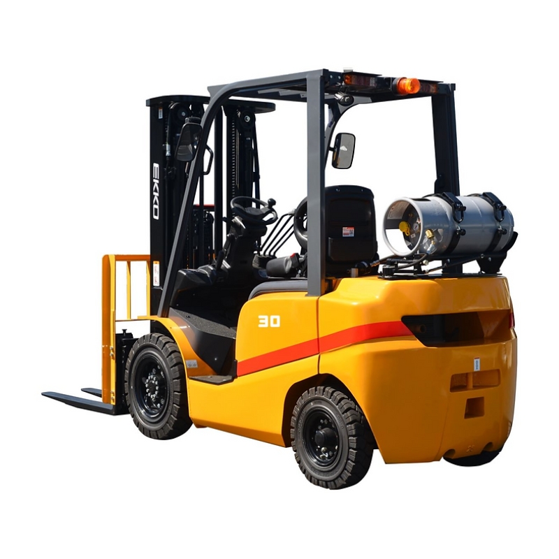 Forklift With Solid Pneumatic Tires EK30TLP, 6,000 lbs. Capacity