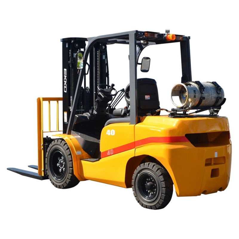 Forklift With Solid Pneumatic Tires EK40TLP, 8,500 lbs. Capacity