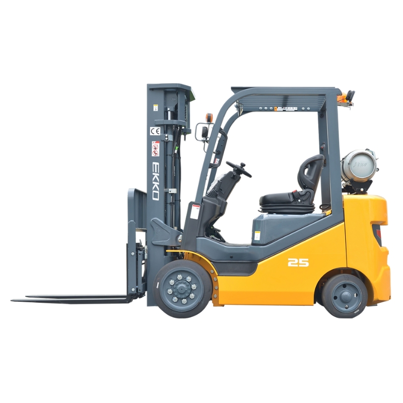 Forklift with Cushion (LPG) EK25CLP, 5,000 lbs. Capacity