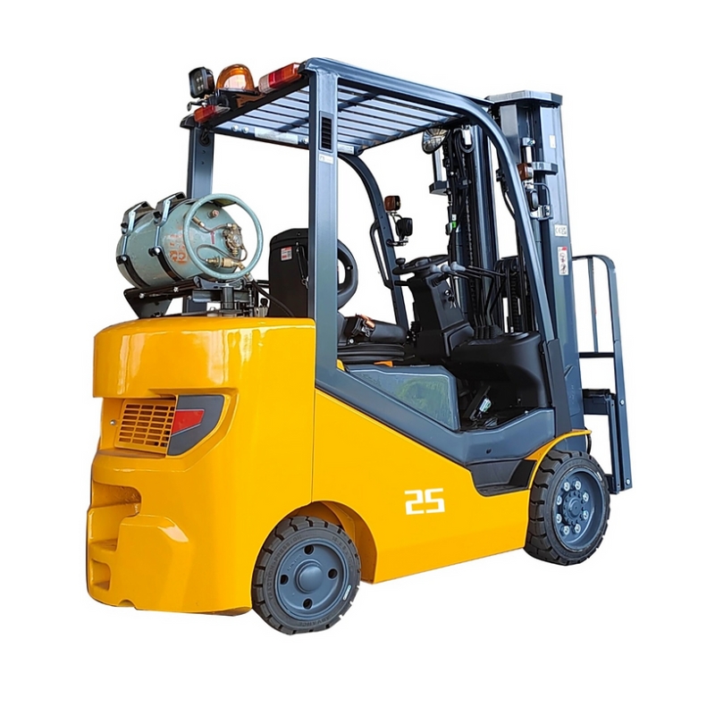 Forklift with Pattern Cushion (LPG) EK25SLP, 5,000 lbs.