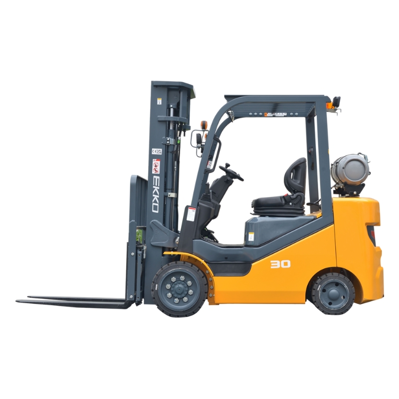 Forklift with Pattern Cushion (LPG) EK30SLP, 6,000 lbs.