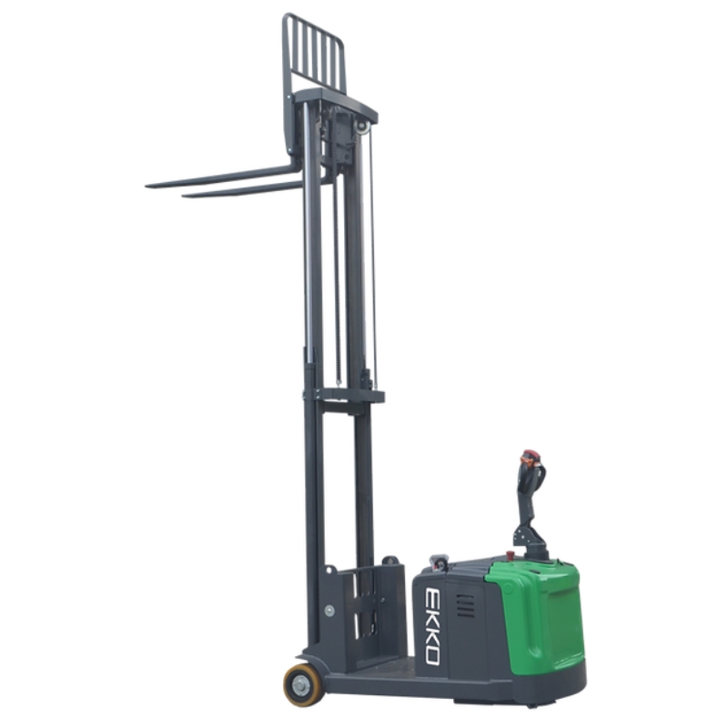 Lithium Counterbalanced Stacker EK14S-189LI, 3,300 lbs. Capacity Extended