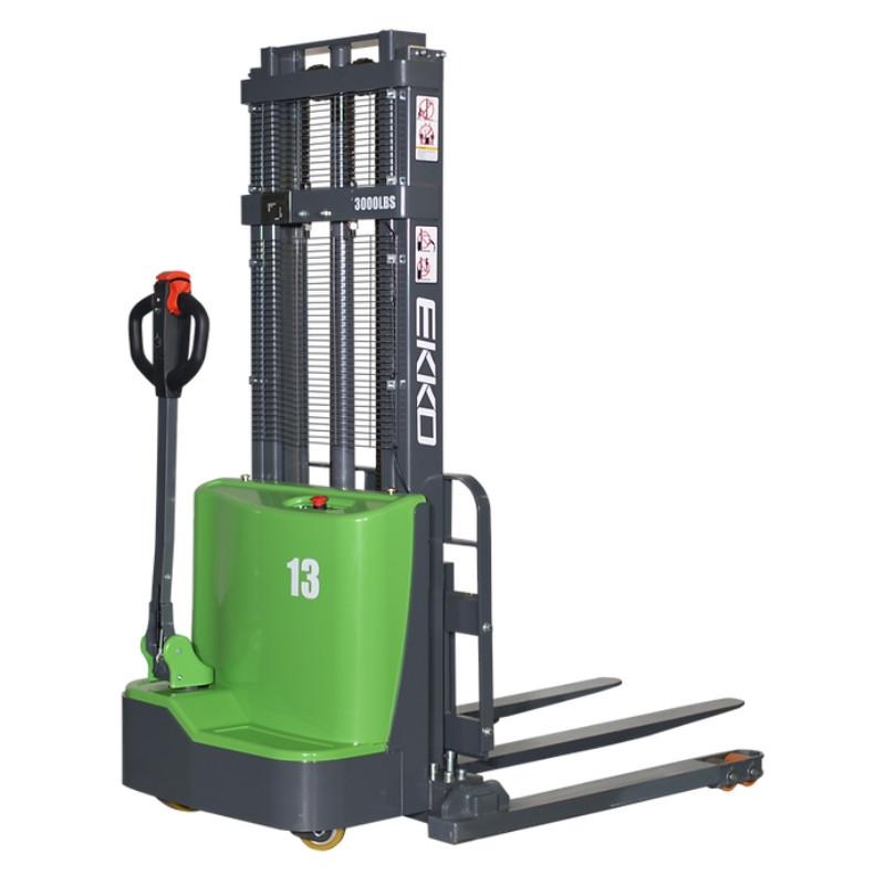 Lithium Straddle Stacker EB13C-138LI, 2,800 lbs. Capacity