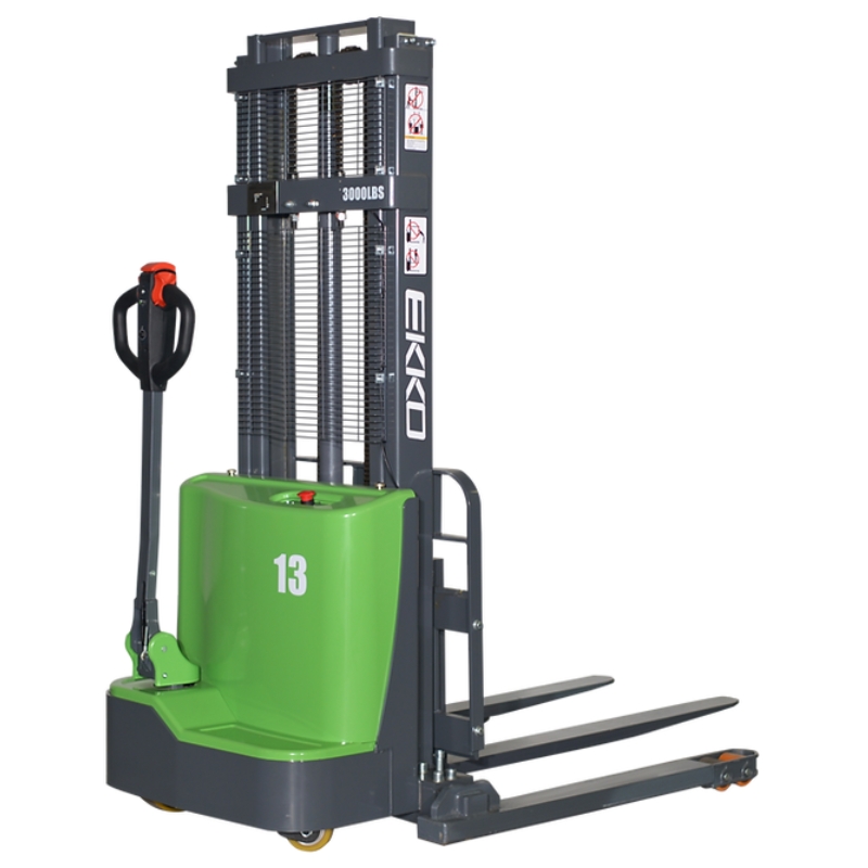 Lithium Straddle Stacker EB13C-98LI, 2,800 lbs. Capacity