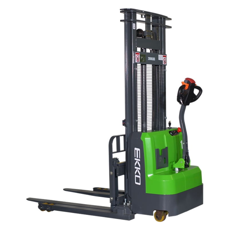 Lithium Straddle Stacker EB14C-145LI, 3,000 lbs. Capacity