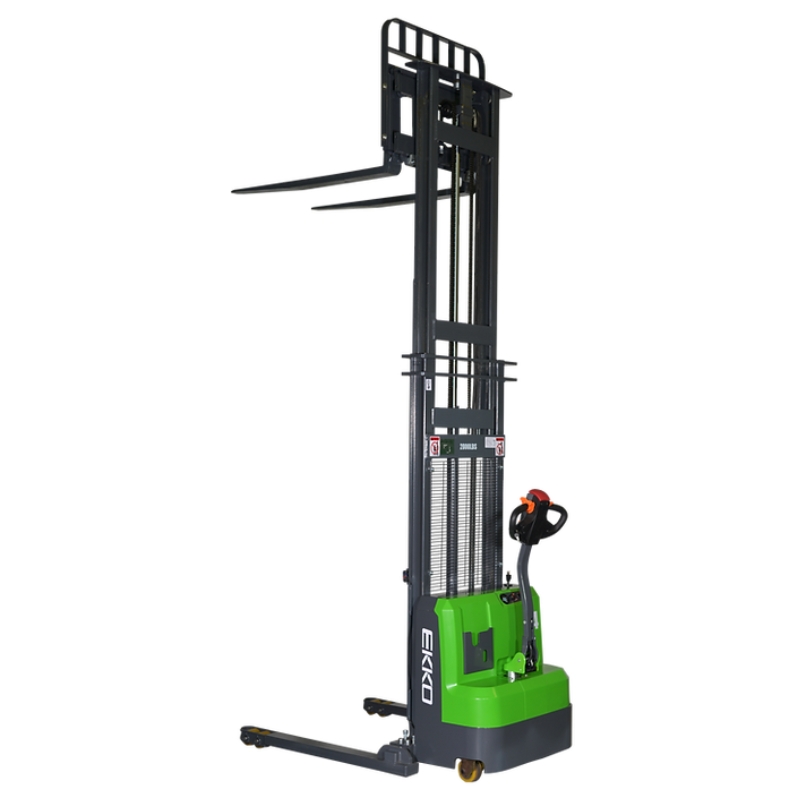 Lithium Straddle Stacker EB14C-98LI, 3,000 lb. Capacity Extended