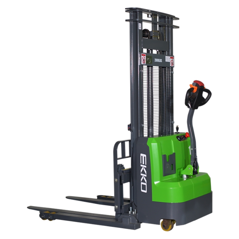 Lithium Straddle Stacker Eb14Cs-118Li, 3,000 Lbs. Capacity Lithium Straddle Stacker Eb14Cs-118Li, 3,000 Lbs. Capacity