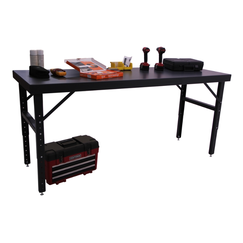 Steel Work Table F87861A9, 2,000 lb. Capacity