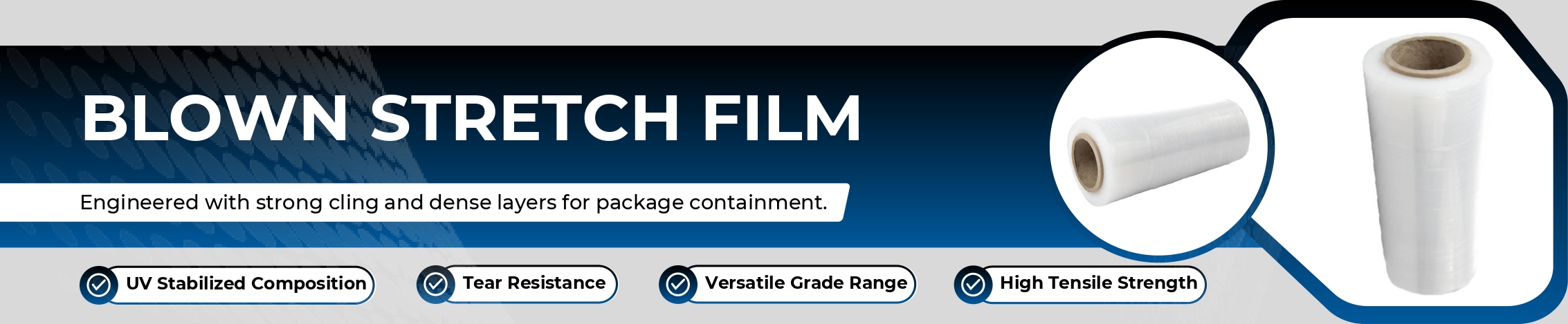 Blown Stretch Film Banner