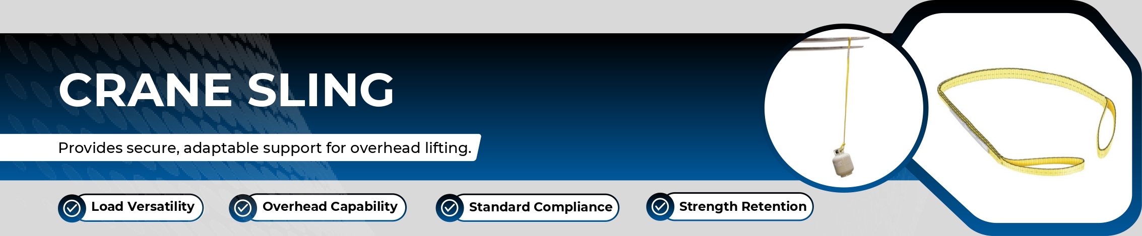 Crane Sling Banner
