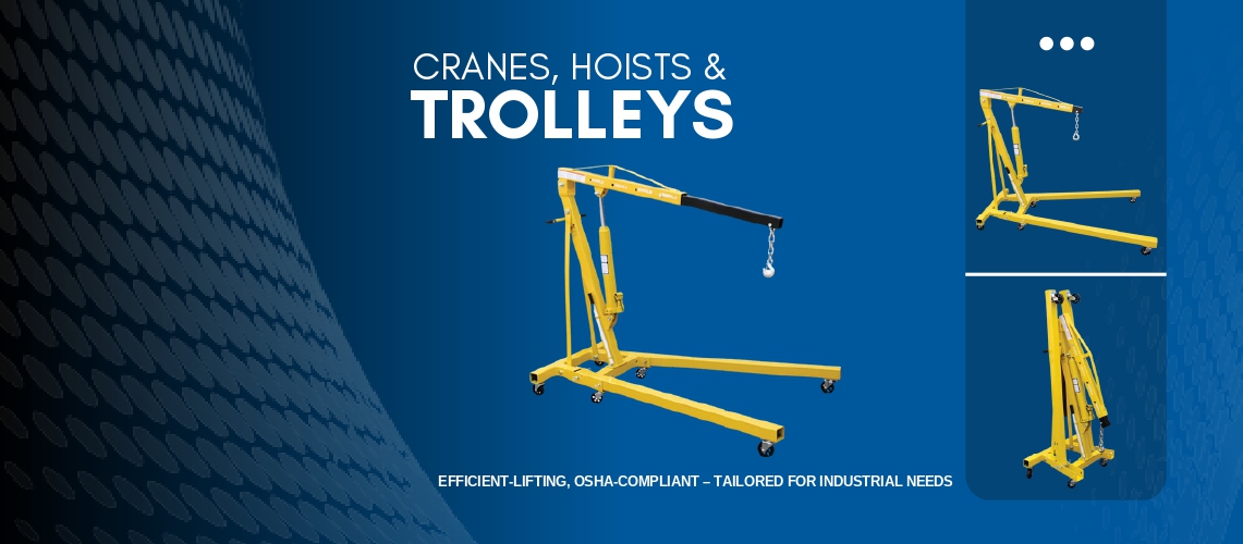 Cranes, Hoists & Trolleys Sidebar Menu