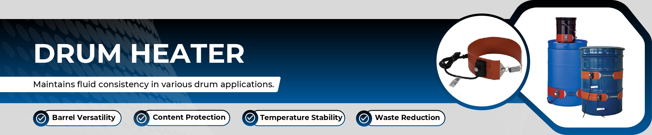 Drum Heater Banner