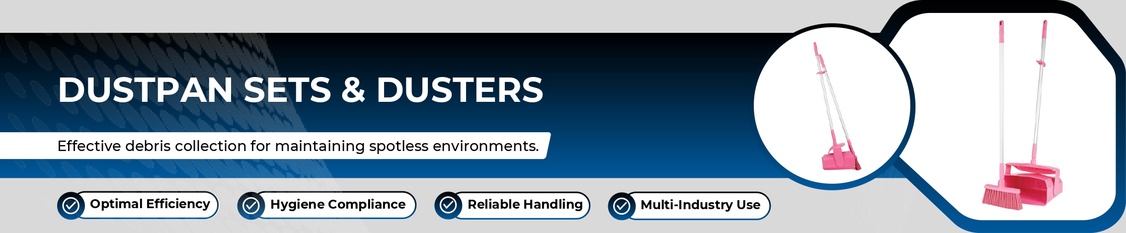 Dustpan Sets & Dusters Banner