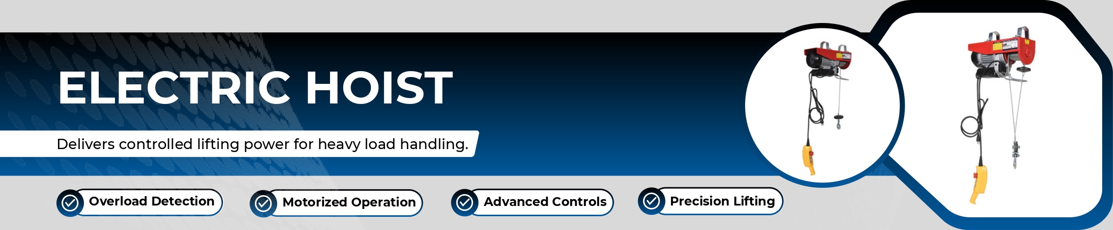 Electric Hoist Banner