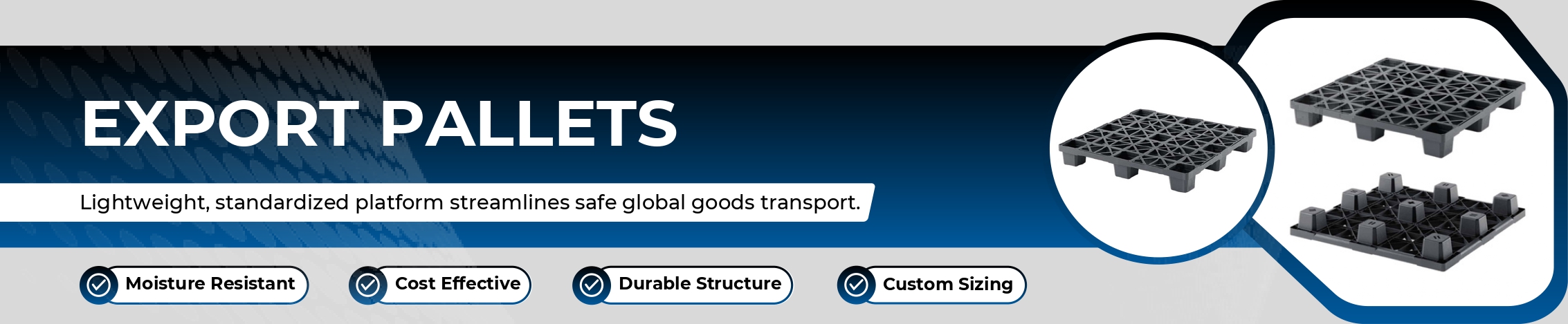 Export Pallets Banner