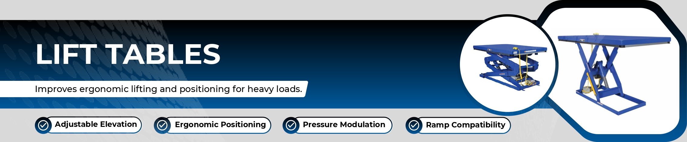 Lift Tables Banner