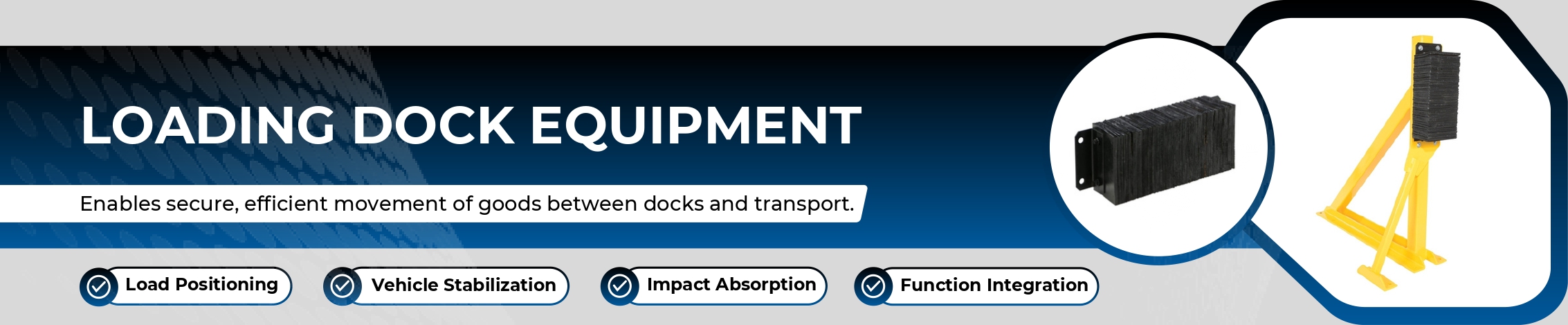 Loading Dock Equipment Banner