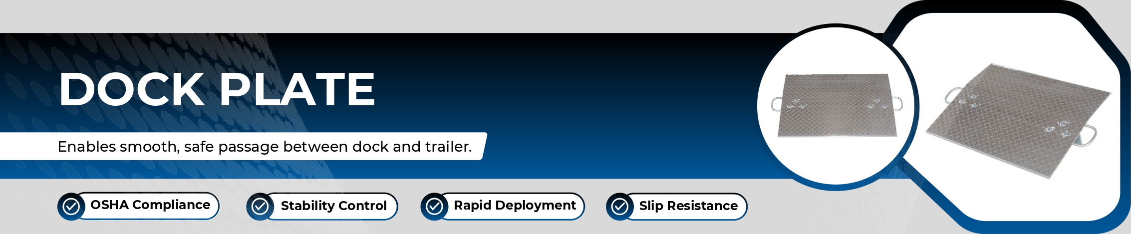 Dock Plate Banner