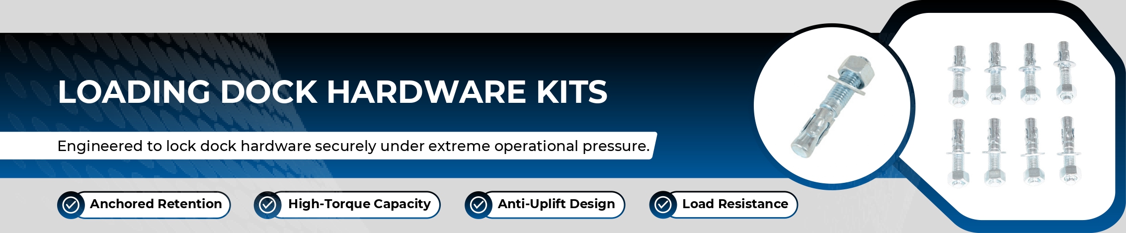 Loading Dock Hardware Kits Banner