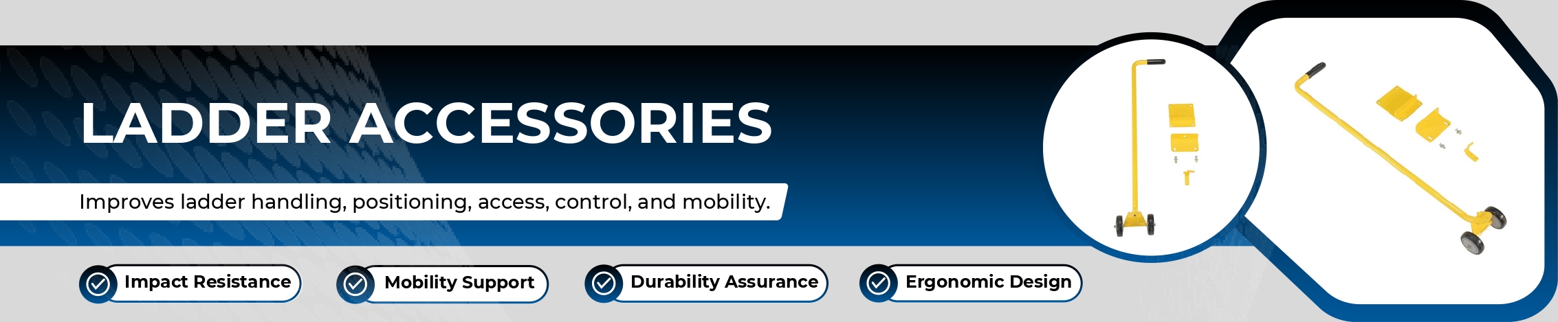 Ladder Accessories Banner