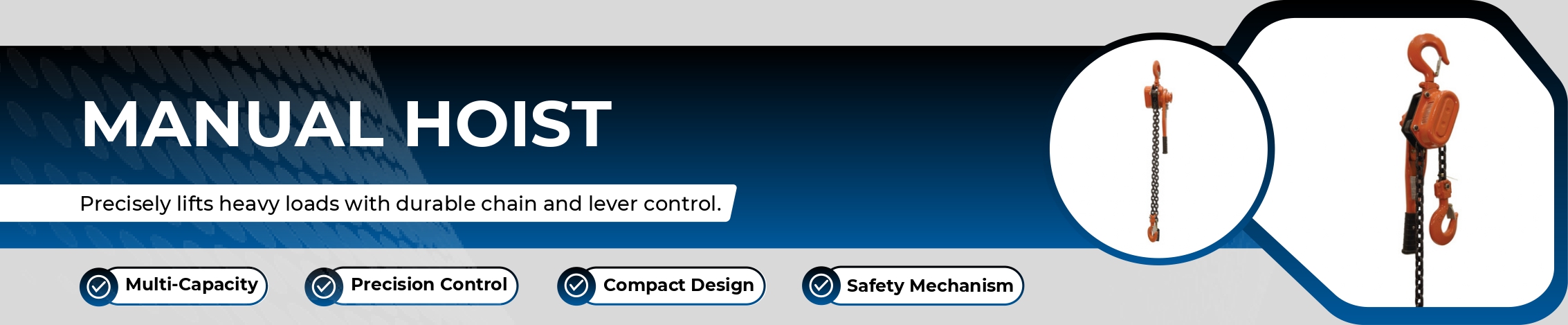 Manual Hoist Banner